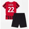 AC Milan Emerson Royal #22 Hjemmedraktsett Barn 2024-25 Kortermet (+ korte bukser)